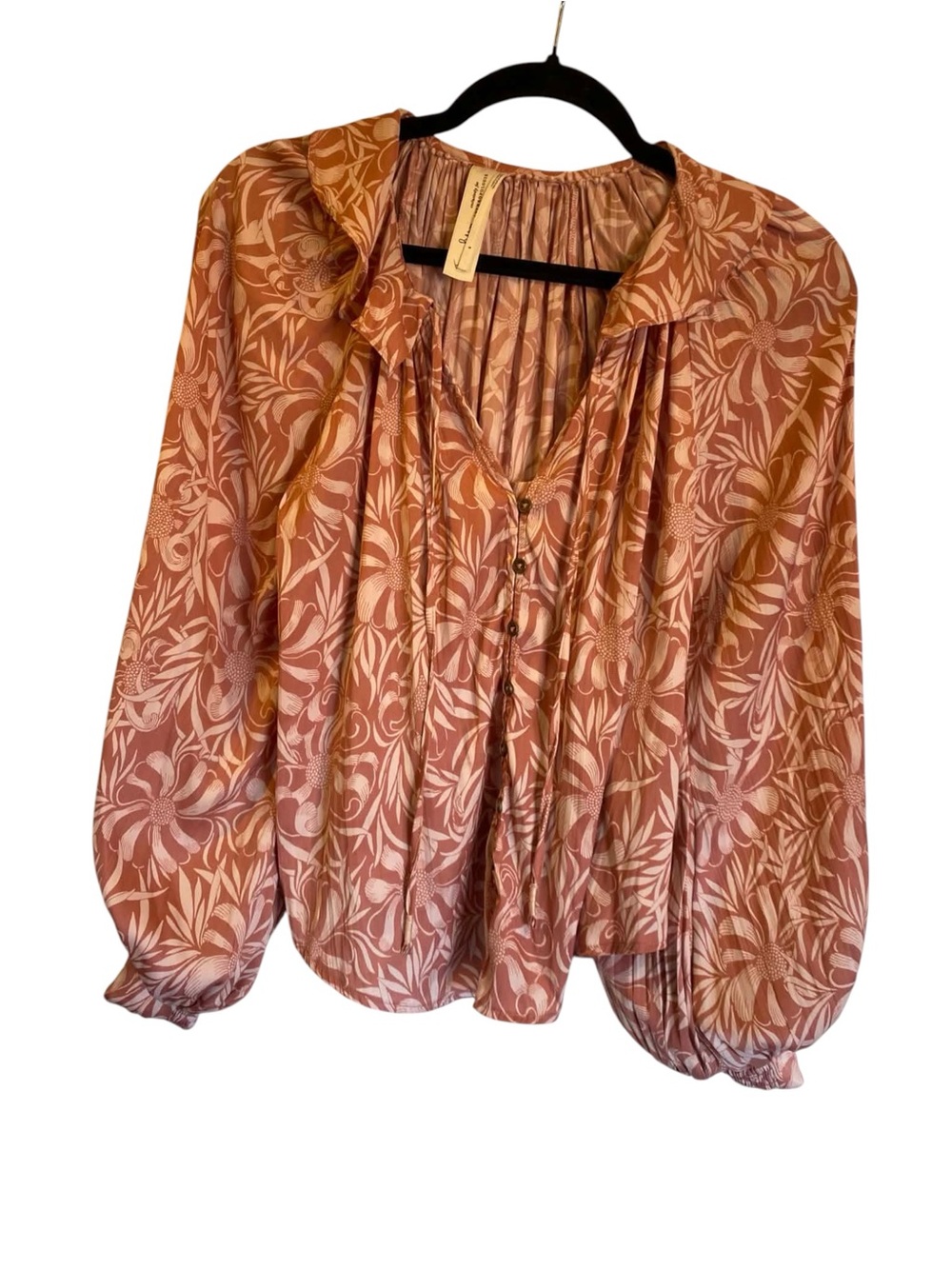 Florence Balducci By Anthropologie Boho Blouse Size Small
